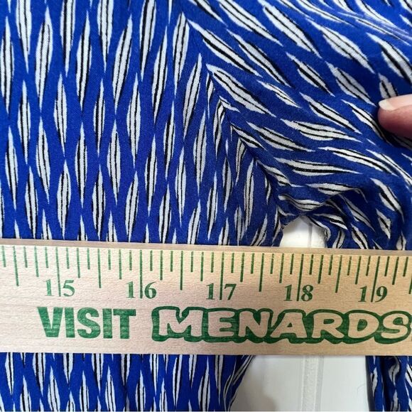 Anthropologie Maeve Lila Tiered Button Up Tunic Babydoll Blouse Size Medium - Picture 10 of 16